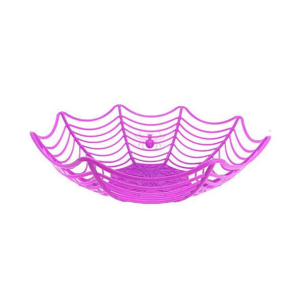 Cesta Teia das Aranhas - Roxo - 1 unidade - Cromus - Rizzo