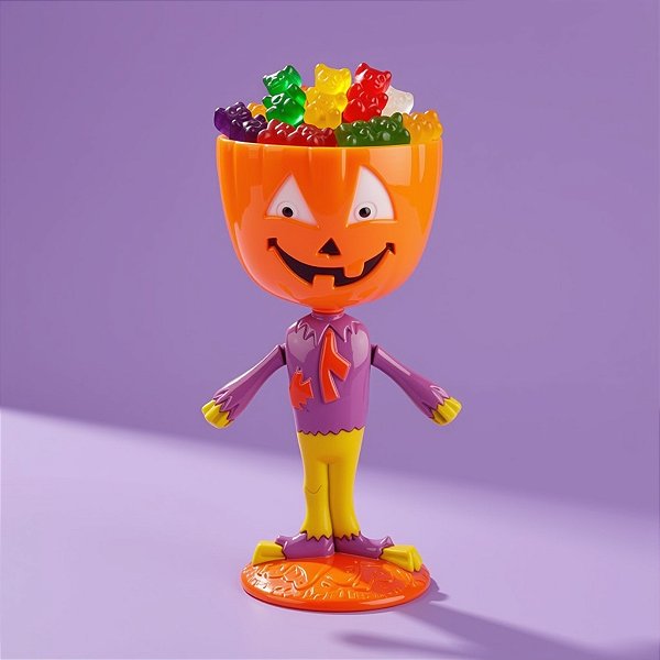 Copo Colorido Halloween - Abóbora - 1 unidade - Rizzo