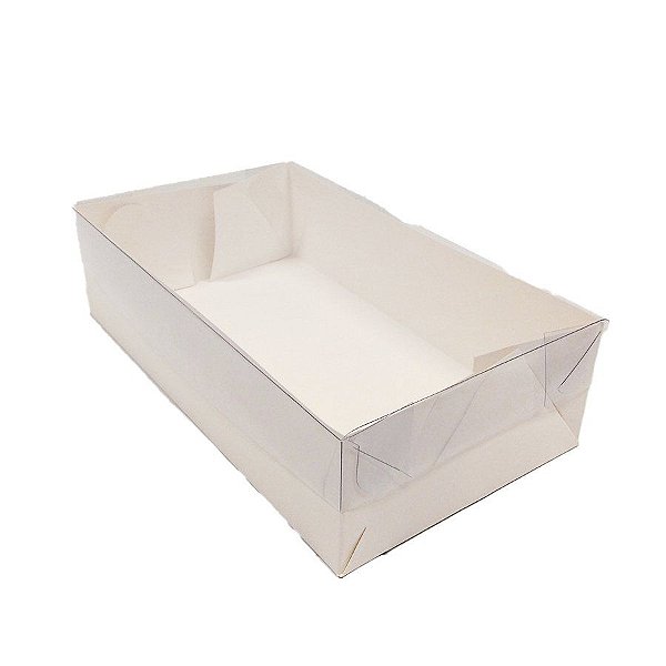 Caixa PVC N18 - Branco - 30 x 18 x 8 - 10 unidades - Assk - Rizzo