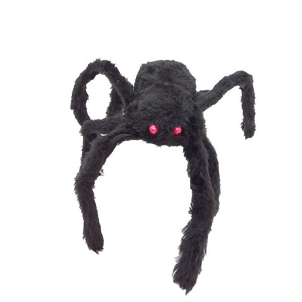 Aranha Fofa Peluda Pequena - "Arainha" - 1 unidade - Rizzo Confeitaria