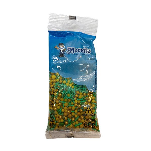 Sprinkles Mix - Copa | - 60 g - 1 unidade - Morello - Rizzo