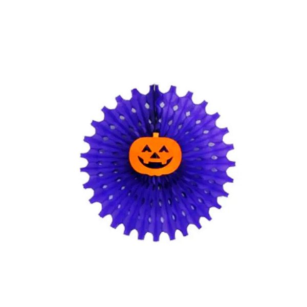 Leque Decorativo Pop Abóbora - 49 cm - 1 unidade - Rizzo