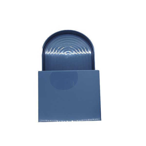 Vaso Arco - Vs-A - 220 x 122  - Azul gris - 1 unidade - Só Boleiras - Rizzo