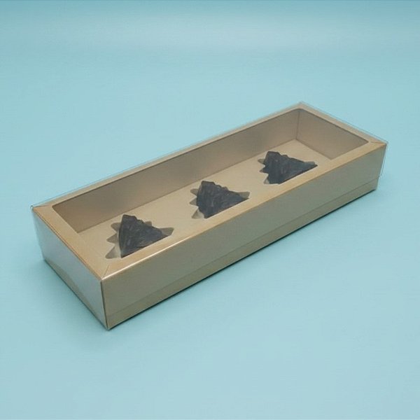 Caixa Base Árvore - Kraft - (30,5cm x10cm x3,7cm) - 5 unidades - Assk - Rizzo