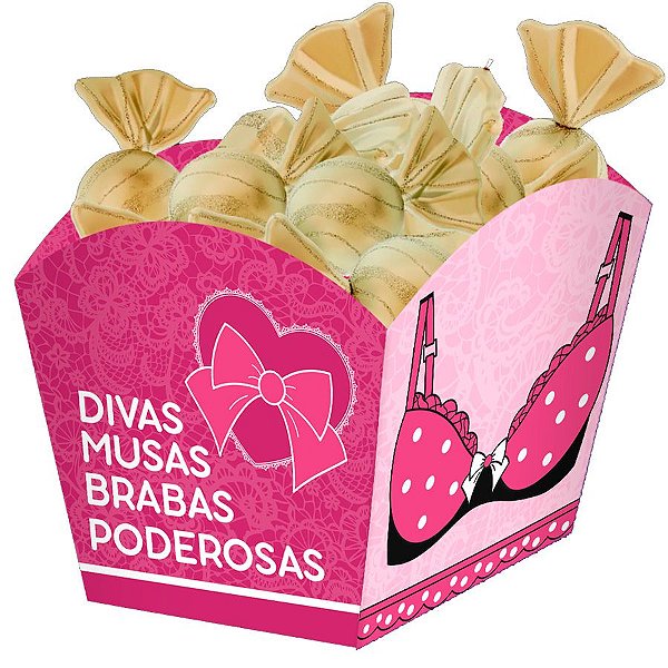 Cachepot Festa Chá de Lingerie - 8 unidades - Festcolor - Rizzo