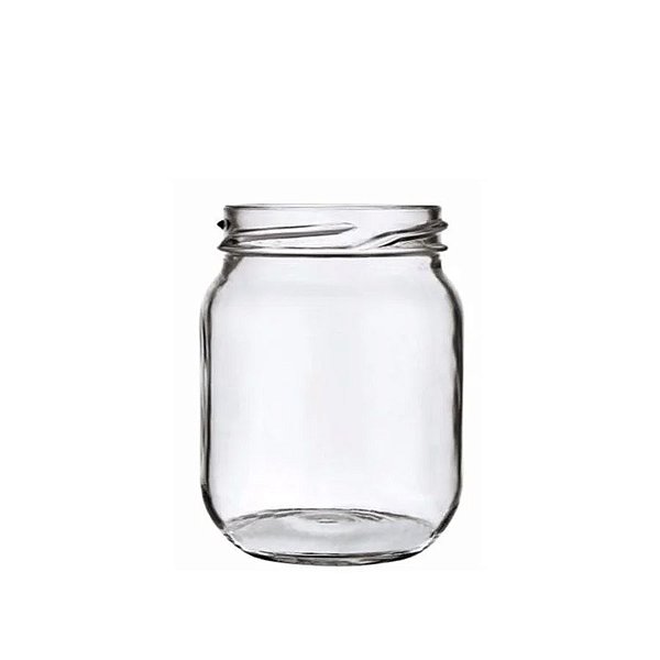 Pote de Vidro de Conserva - 250 ml - 9,5 cm x 6 cm - 1 unidade - Rizzo