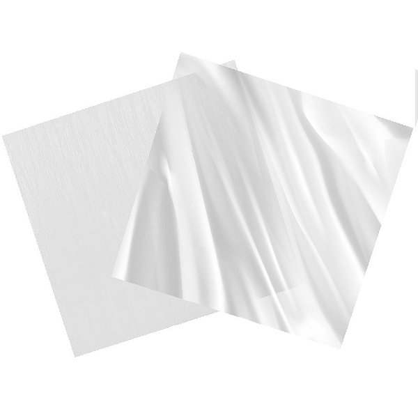 Papel Crepom para Bem Casado - Branco - 50 unidades - Rizzo