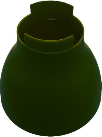 Pé Cogumelo - 185 - Verde Musgo - 1 unidade - Só Boleiras - Rizzo