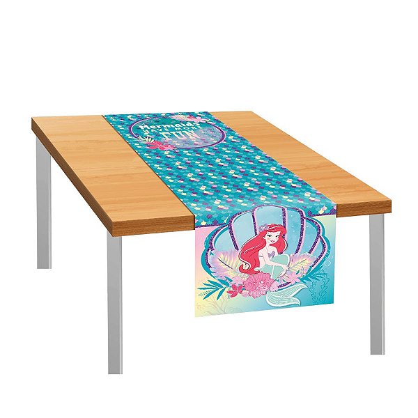 Trilho De Mesa De Tecido - Ariel Disney - 1 unidade - Regina - Rizzo