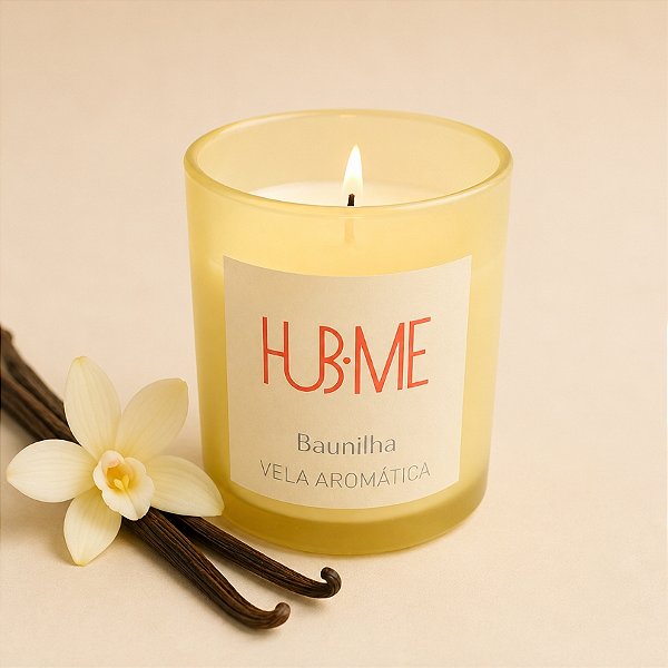 Vela Aromática - Baunilha - 1 unidade - Cromus - Rizzo