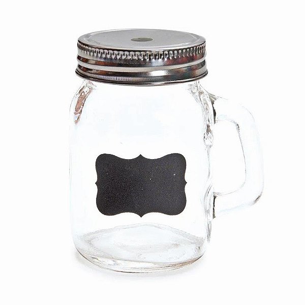 Caneca Personalizável de Vidro - 1 unidade - Cromus - Rizzo