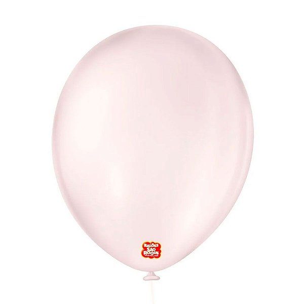 Balão de Festa Látex Candy Colors - Rosa - São Roque - Rizzo Balões