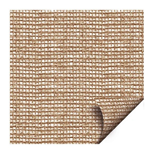 Folha para Ovos de Páscoa Double Face Juta 68x89cm - 5 unidades - Cromus - Rizzo