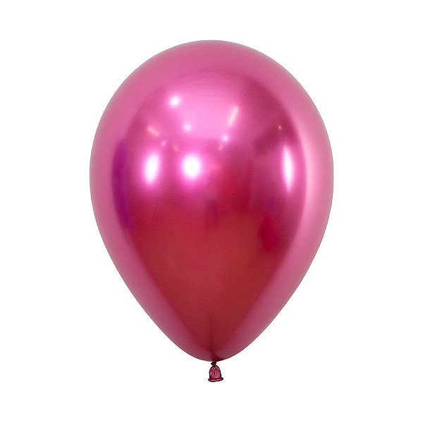 Balão de Festa Latéx Reflex - Fúcsia (Cor:912) -  Sempertex - Rizzo