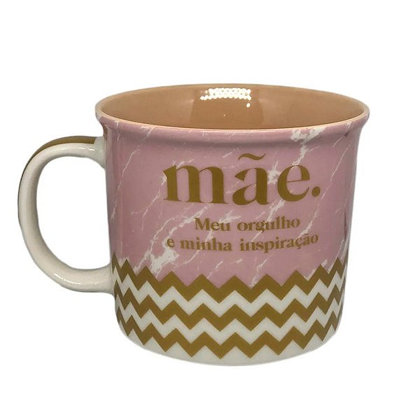 Caneca "Mãe, Meu Orgulho e Minha Inspiração" - 350 ml - 1 unidade - Zona Criativa - Rizzo