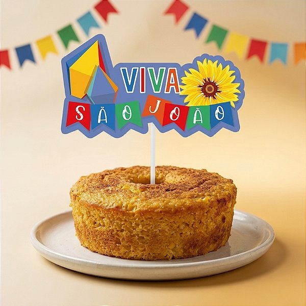 Topo de Bolo - Noite de São João - 1 unidade - Cromus - Rizzo