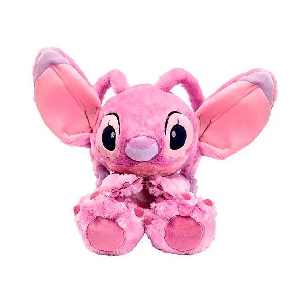 Pelúcia Angel Big Feet 30cm - Lilo & Stitch - 1 unidade - Disney Original - Rizzo