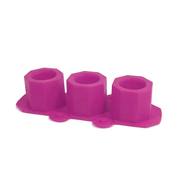 Molde de Silicone Trio de Vaso - 1 unidade - Rizzo