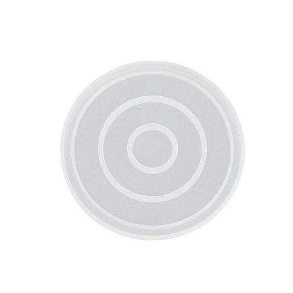 Molde de Silicone Bandeja Redonda - 1 unidade - Rizzo
