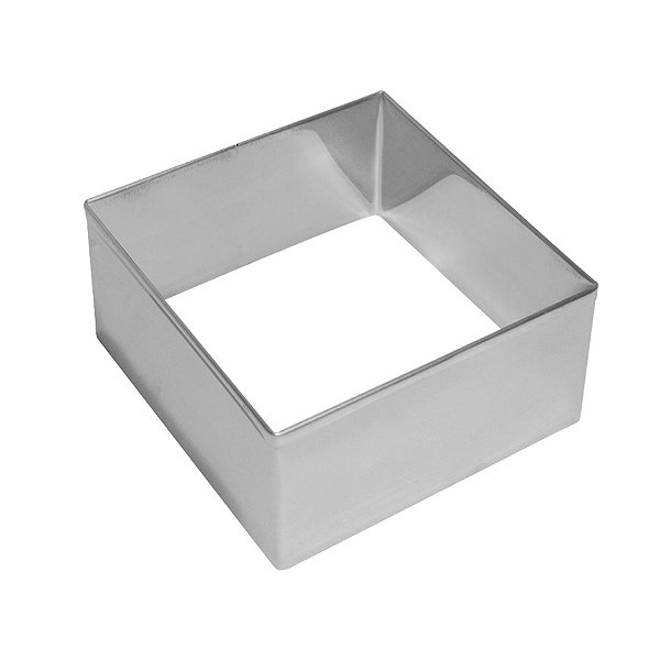 Cortador Aro Quadrado 16x16x10cm - Ref:2061 - 1 unidade - RR Cortadores - Rizzo