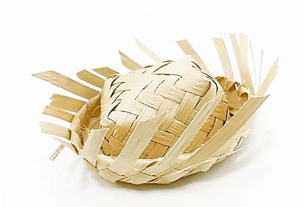Forminha para Doces - Mini Chapéu de Palha - 100 unidades -  Festas