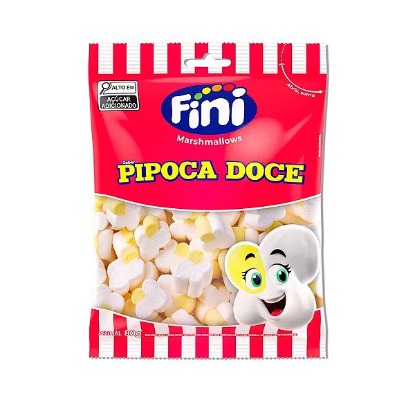 Marshmallow Sabor Pipoca Doce - 250g - 1 unidade - Fini - Rizzo