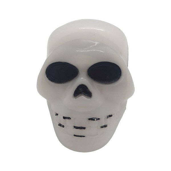 Anel decorativo Caveira Piscante - Halloween - 1 unidade - Rizzo