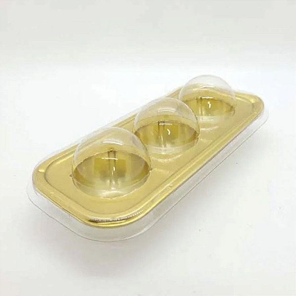 Blister 3 Brigadeiros Ouro - 5 unidades - Rizzo