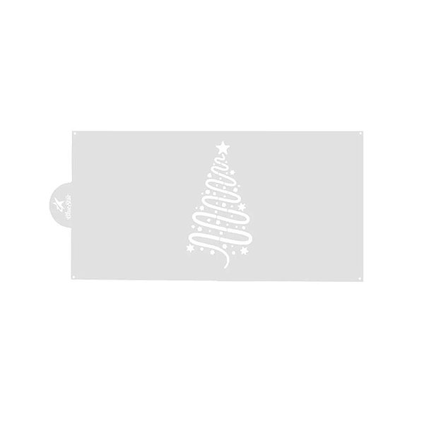 Stencil Pinheirinho de Natal - 34cm - 1 unidade - BlueStar - Rizzo
