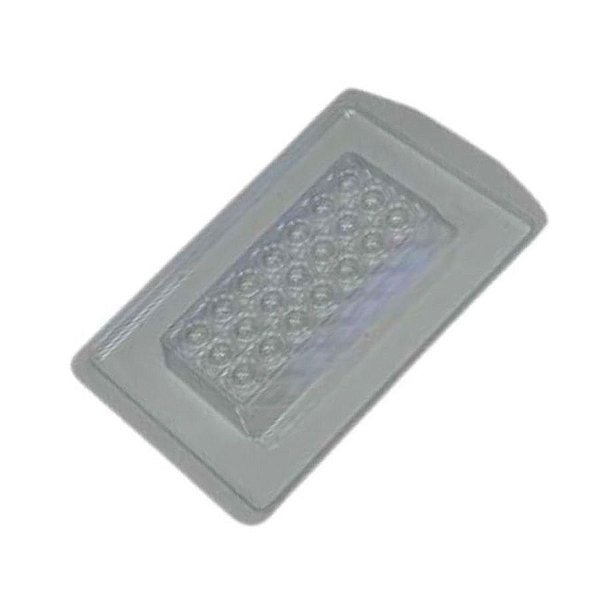 Forma Para Chocolate - Pop It Retangular FP196 - 3 unidades - Crystal Forming - Rizzo