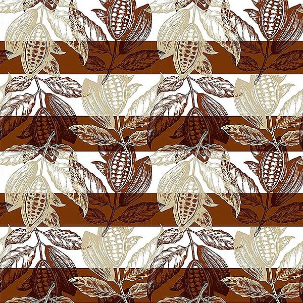 Folha para Ovos de Páscoa Ombre Marrom 69x89cm - 25 unidades - Cromus - Rizzo