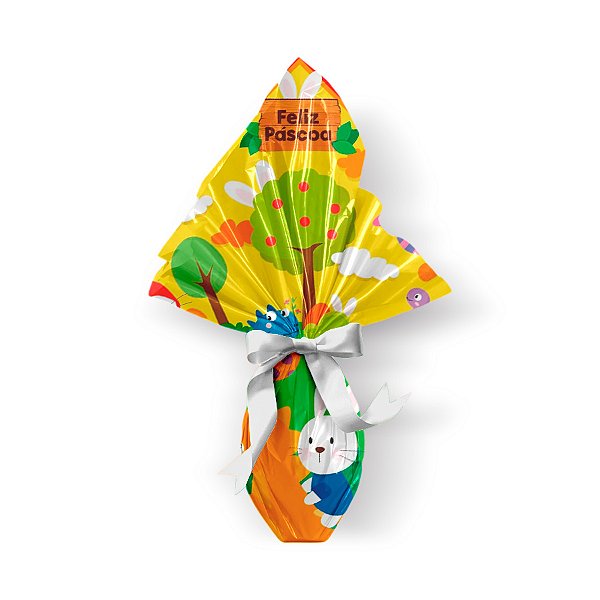 Saco Express 24x24cm para Ovos de 100g a 150g - Dino Páscoa - 25 unidades - Cromus - Rizzo