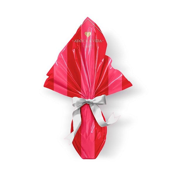 Saco Express 35x35cm para Ovos de 250g a 350g - Tale Vermelho - 25 unidades - Cromus - Rizzo