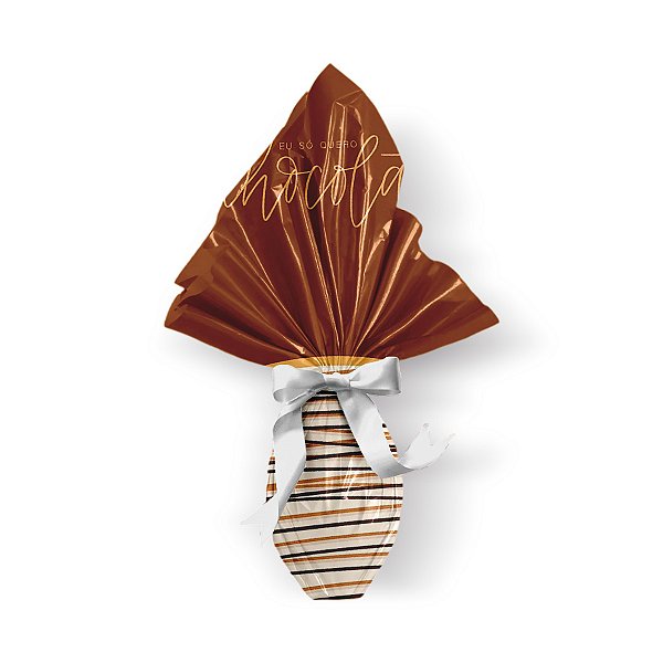 Saco Express 35x35cm para Ovos de 250g a 350g - Choco Art - 25 unidades - Cromus - Rizzo