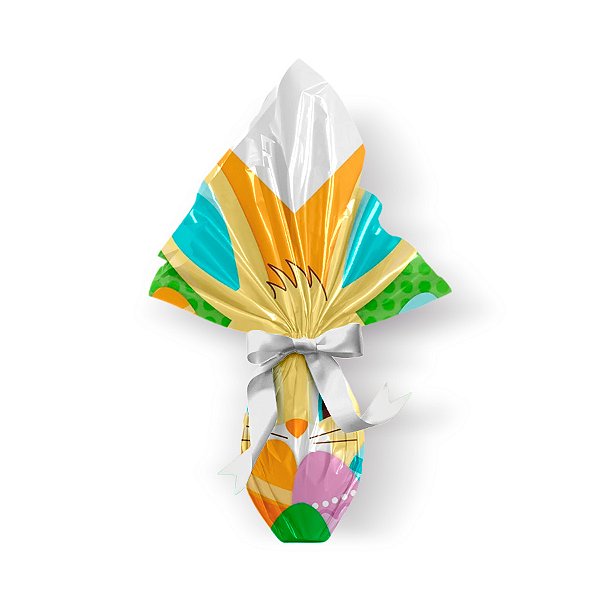 Saco Express 32x32cm para Ovos de 150g a 200g - Orelhudo - 25 unidades - Cromus - Rizzo