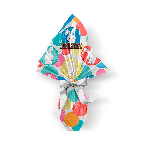 Saco Express 39x39cm para Ovos de 350g a 500g - Luke Bubbe - 25 unidades - Cromus - Rizzo