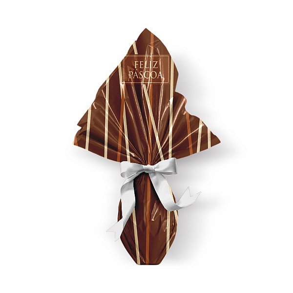 Saco Express 39x39cm para Ovos de 350g a 500g - Moody Marrom - 5 unidades - Cromus - Rizzo