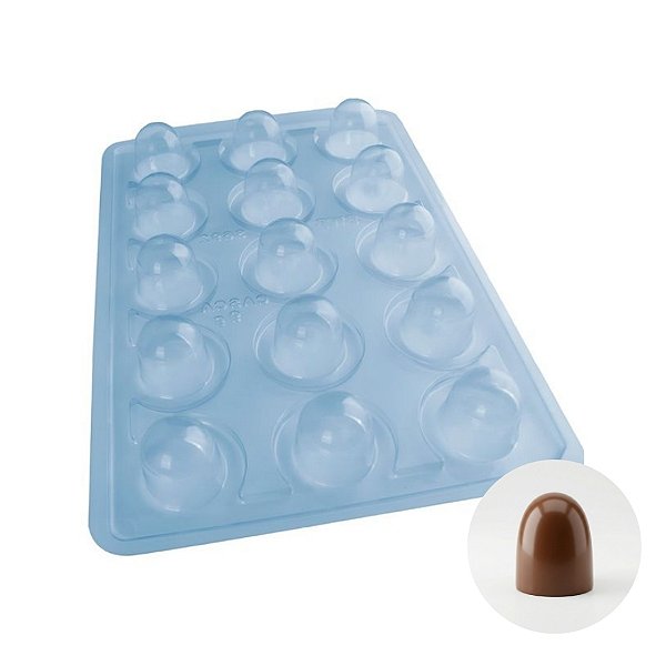 Forma de Acetato Especial Semiprofissional - Trufa 40g - Ref 3692 - 1 unidade - BWB - Rizzo