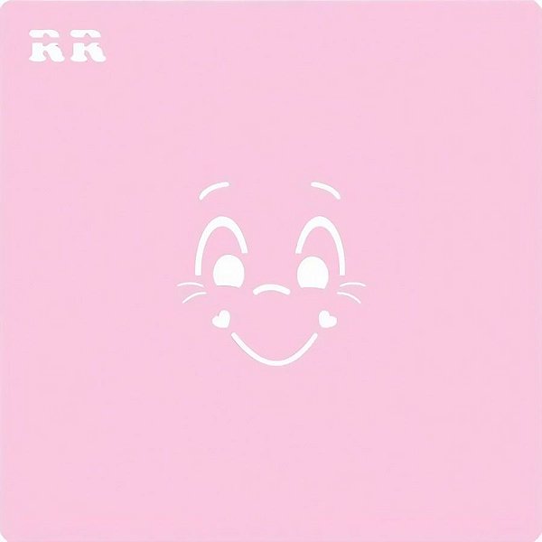 Kit Cortador e Stencil - Margarida Sorridente  - 1 unidade - RR Cortadores - Rizzo