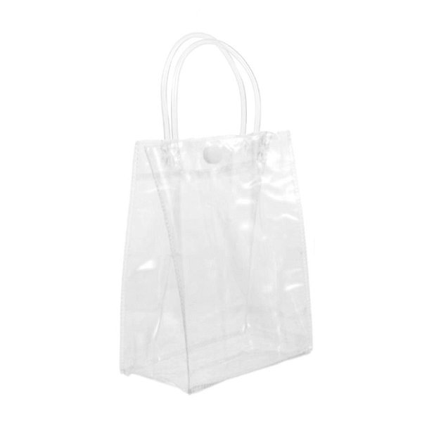 Sacola Transparente Botão - 20x10x30 - 1 unidade - Rizzo - Rizzo