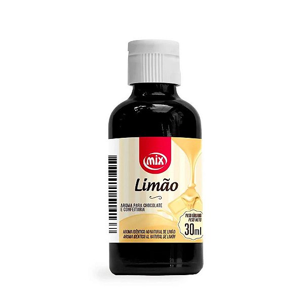 Aroma Artificial Alimentício Limão - 30ml - 1 unidade - Mix - Rizzo