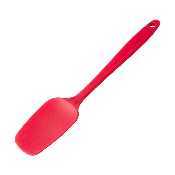 Espatula de Silicone - Vermelha - 21x4,5cm - 1 unidade - Clink - Rizzo