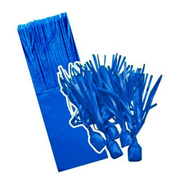 Papel para Bala de Coco - 8,5 x 21,5 cm - Azul Escuro - 48 unidades - CampFestas - Rizzo