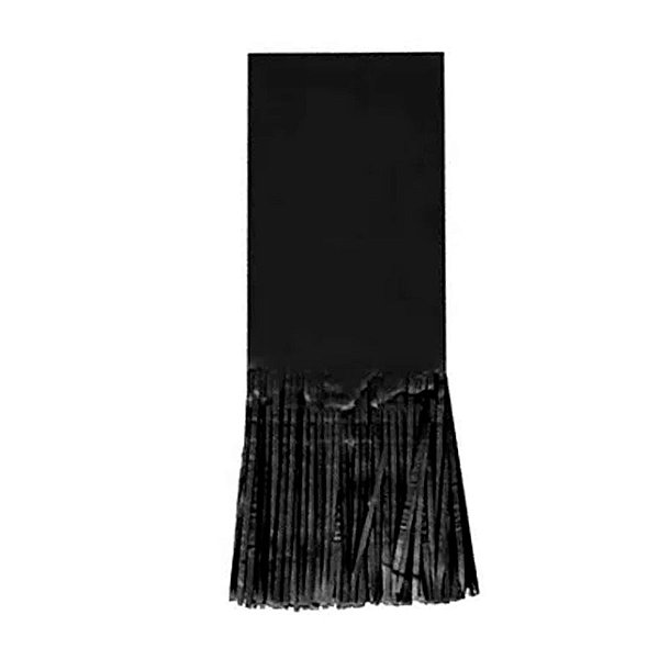 Papel para Bala de Coco - 8,5 x 21,5 cm - Preto - 48 unidades - CampFestas - Rizzo