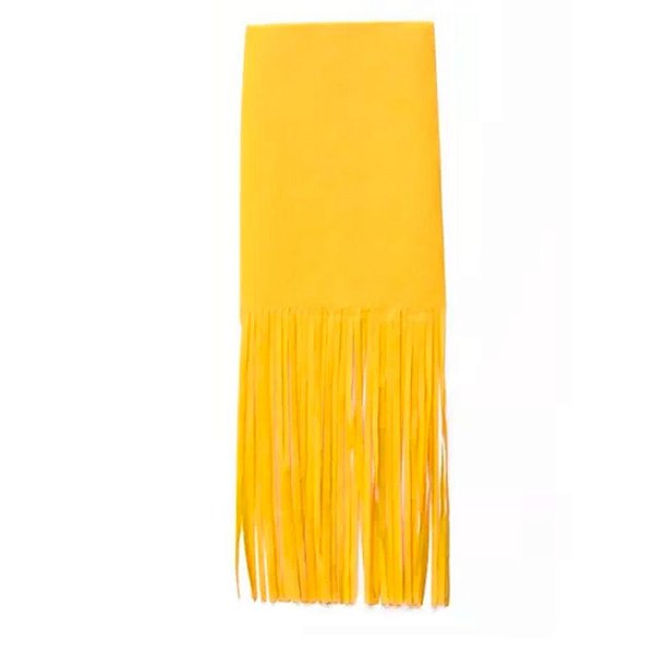 Papel para Bala de Coco - 8,5 x 21,5 cm - Amarelo Ouro - 48 unidades - CampFestas - Rizzo