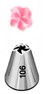 Bico para Confeitar Flor 106 Wilton Rizzo Confeitaria