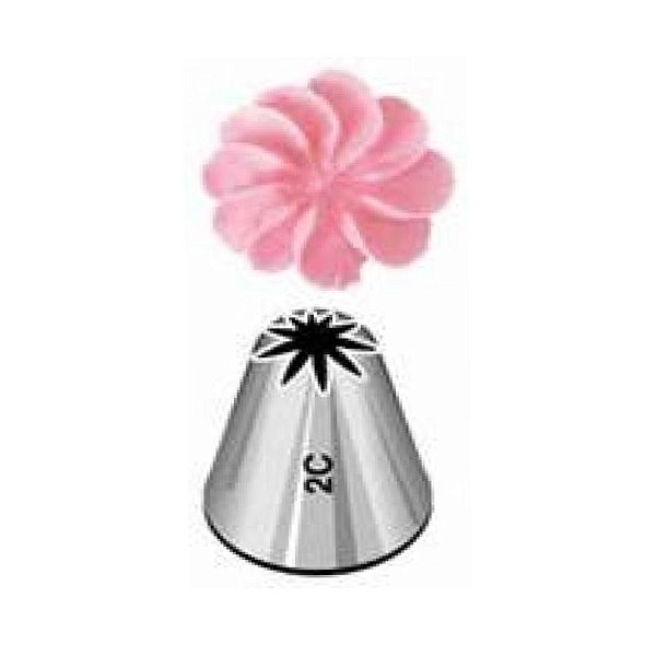 Bico para Confeitar Flor 2C (2003) Wilton Rizzo Confeitaria
