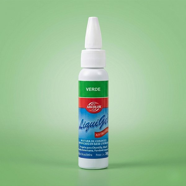 Corante Liquigel Verde 30g Arcolor