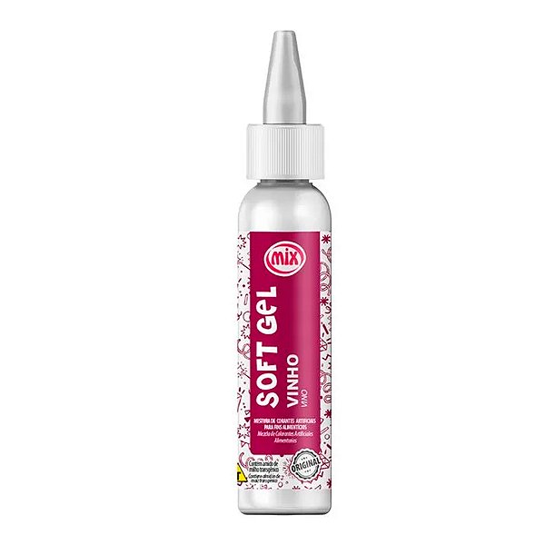 Corante Softgel Vinho 25g Mix