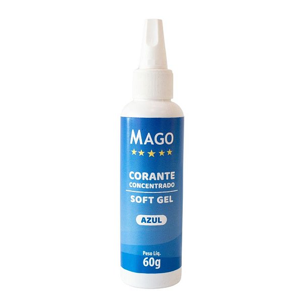 Corante SoftGel Azul 60g Mago